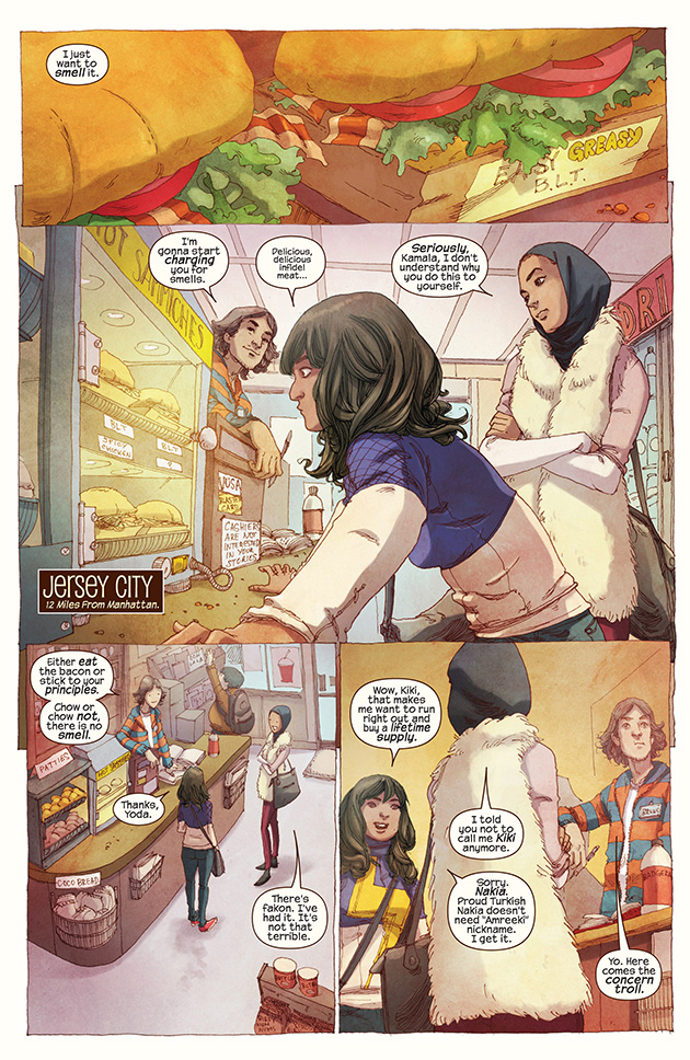 Ms Marvel Deliciously Halal The Hooded Utilitarian