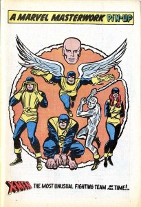 Source: unpublishedxmen.blogspot.com.au/2014/01/x-men-t-shirt.html. Jack Kirby and Chic Stone